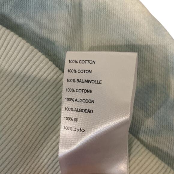 Pilcro And The Letterpress Anthropologie Elayna Sweatshirt Tie Dye Blue XS NWT - Picture 11 of 13